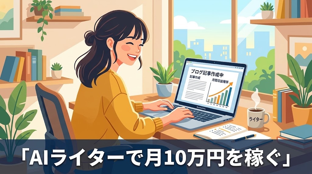 AIライターで月10万円を稼ぐ方法