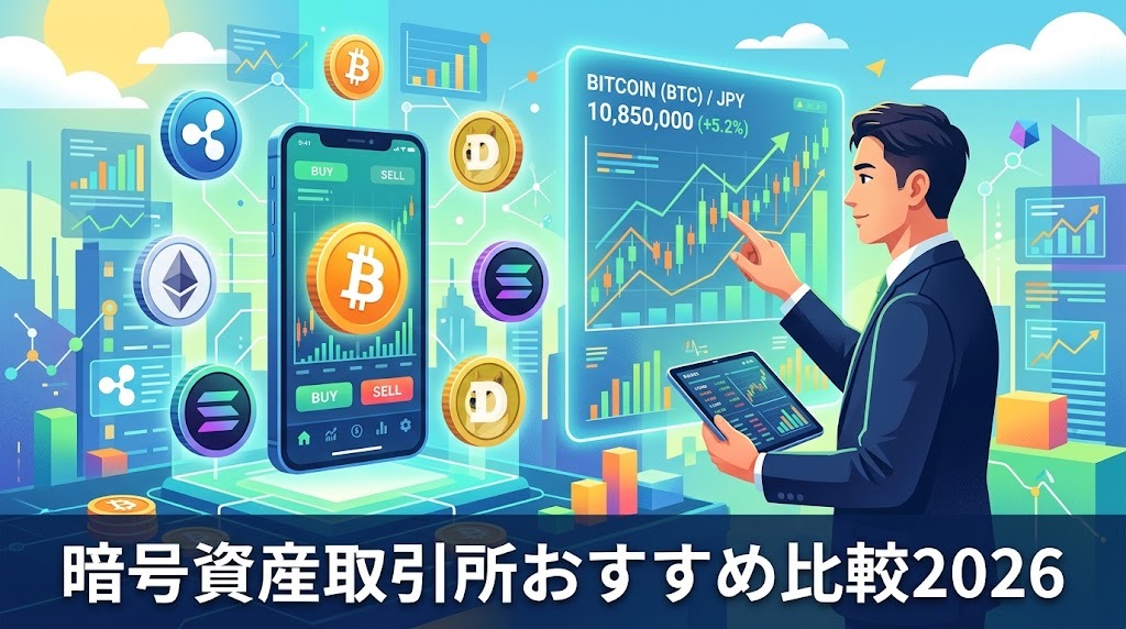 暗号資産取引所おすすめ比較2026
