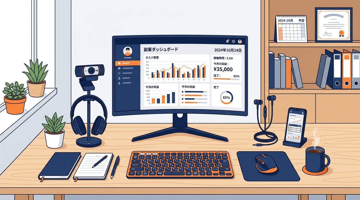 副業の確定申告やり方完全ガイド【2026年版】いくらから必要？初心者でもできる手順のアイキャッチ画像