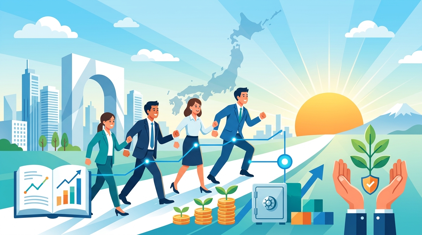 2040年問題に投資で備える方法【2026年版】人口推計とNISAで会社員がやること