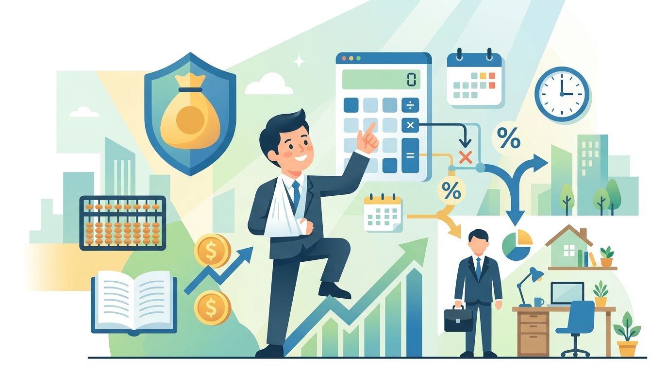傷病手当金で手取りはいくら？【2026年版】3分の2にならない理由と副業がある場合の注意点