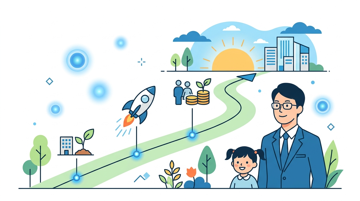2040年問題に投資で備える方法【2026年版】人口推計とNISAで会社員がやる - 2040年問題に備える制度②：2027年開始の「こどもNIS