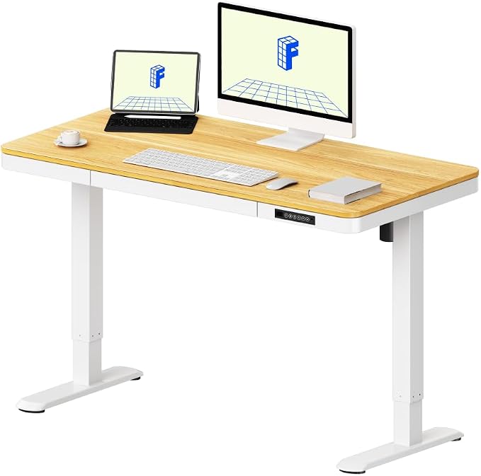 昇降デスクおすすめ FlexiSpot EW8 引き出し付き
