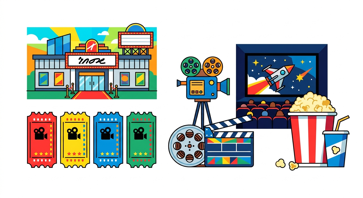 東宝 株主優待 映画招待券のイラスト