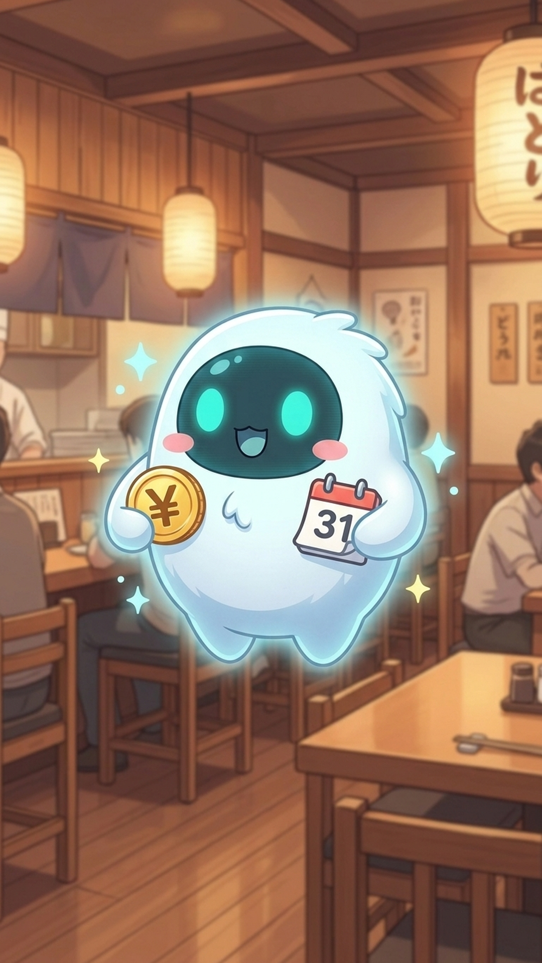 ハルカとAIくん ep20 在職老齢年金(2025年4月改正) 場面1(AIくん登場)