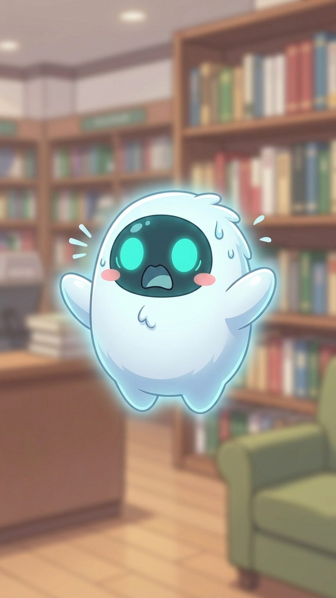 ハルカとAIくん ep16 年金・繰り上げ受給の落とし穴 場面1(AIくん登場)