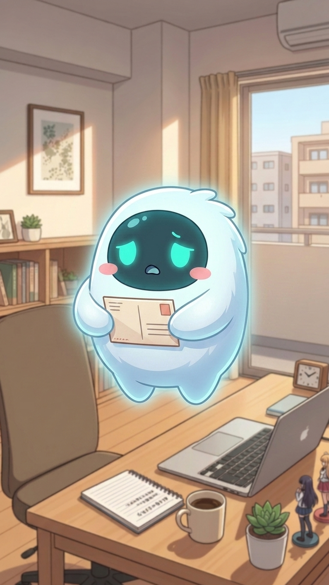 ハルカとAIくん ep19 ねんきん定期便の読み方 場面1(AIくん登場)