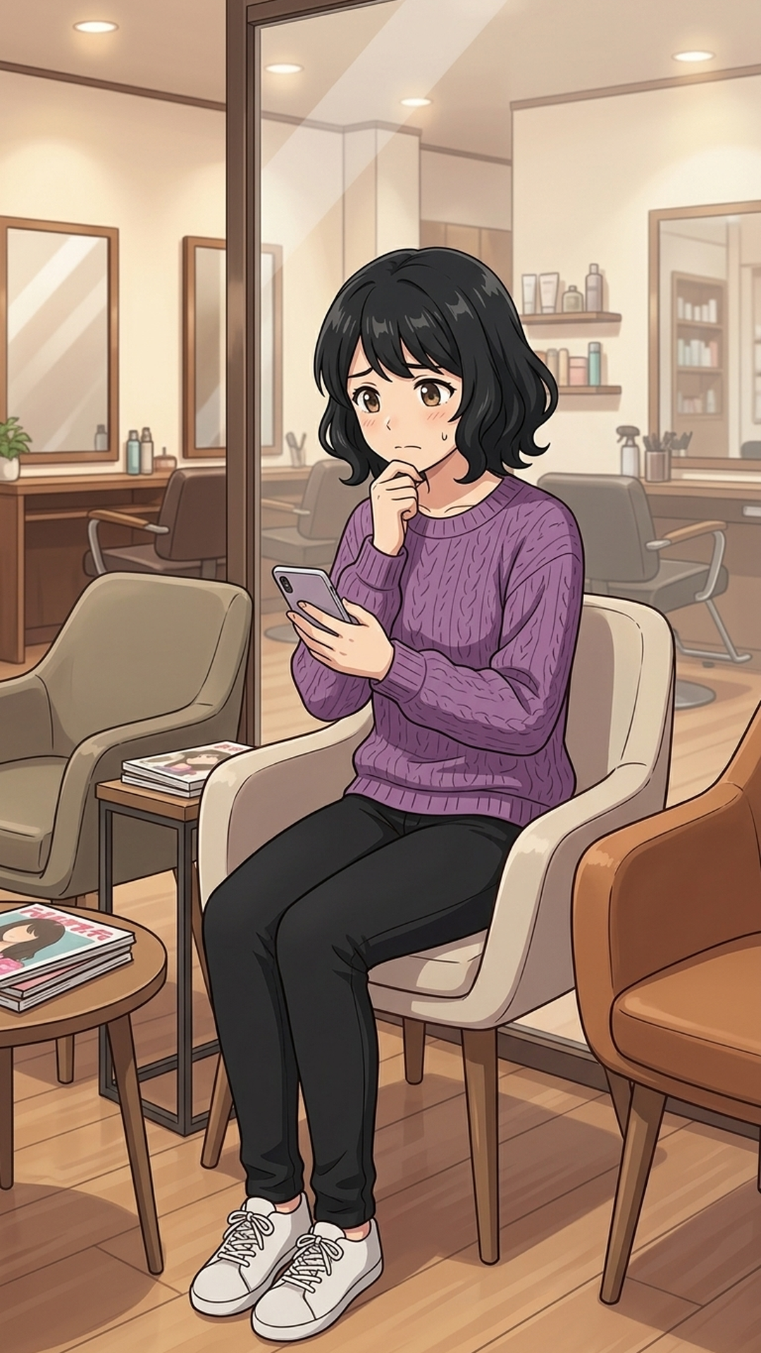 ハルカとAIくん ep11 高額療養費制度 場面2（ハルカ登場）