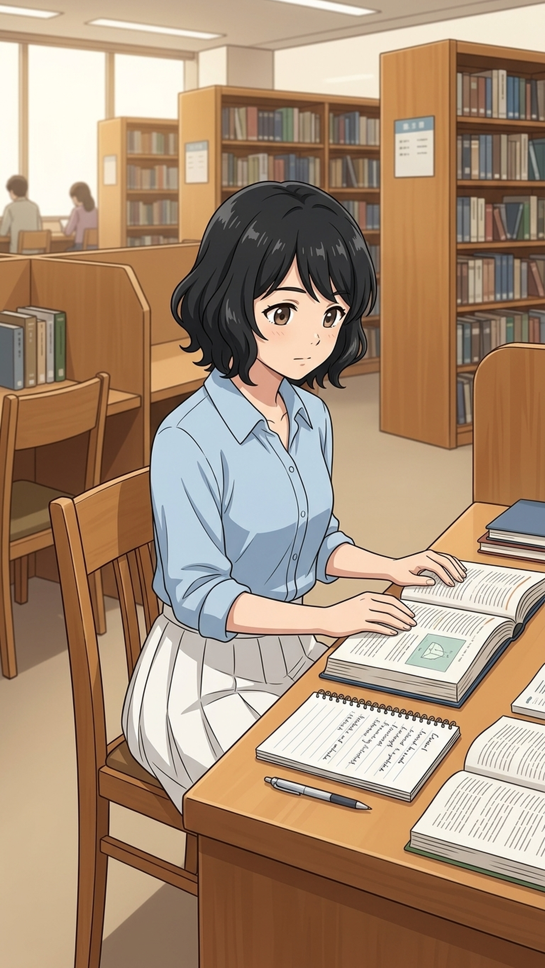 ハルカとAIくん ep10 教育訓練給付金 場面2（ハルカ登場）