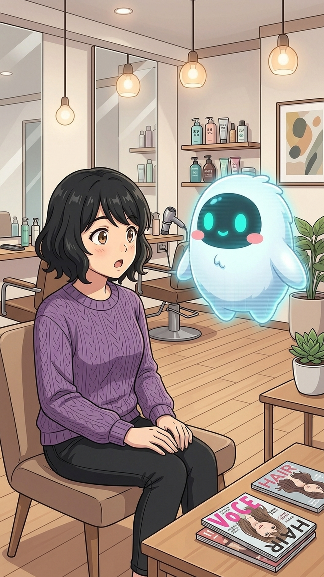 ハルカとAIくん ep11 高額療養費制度 場面3（一緒に説明）