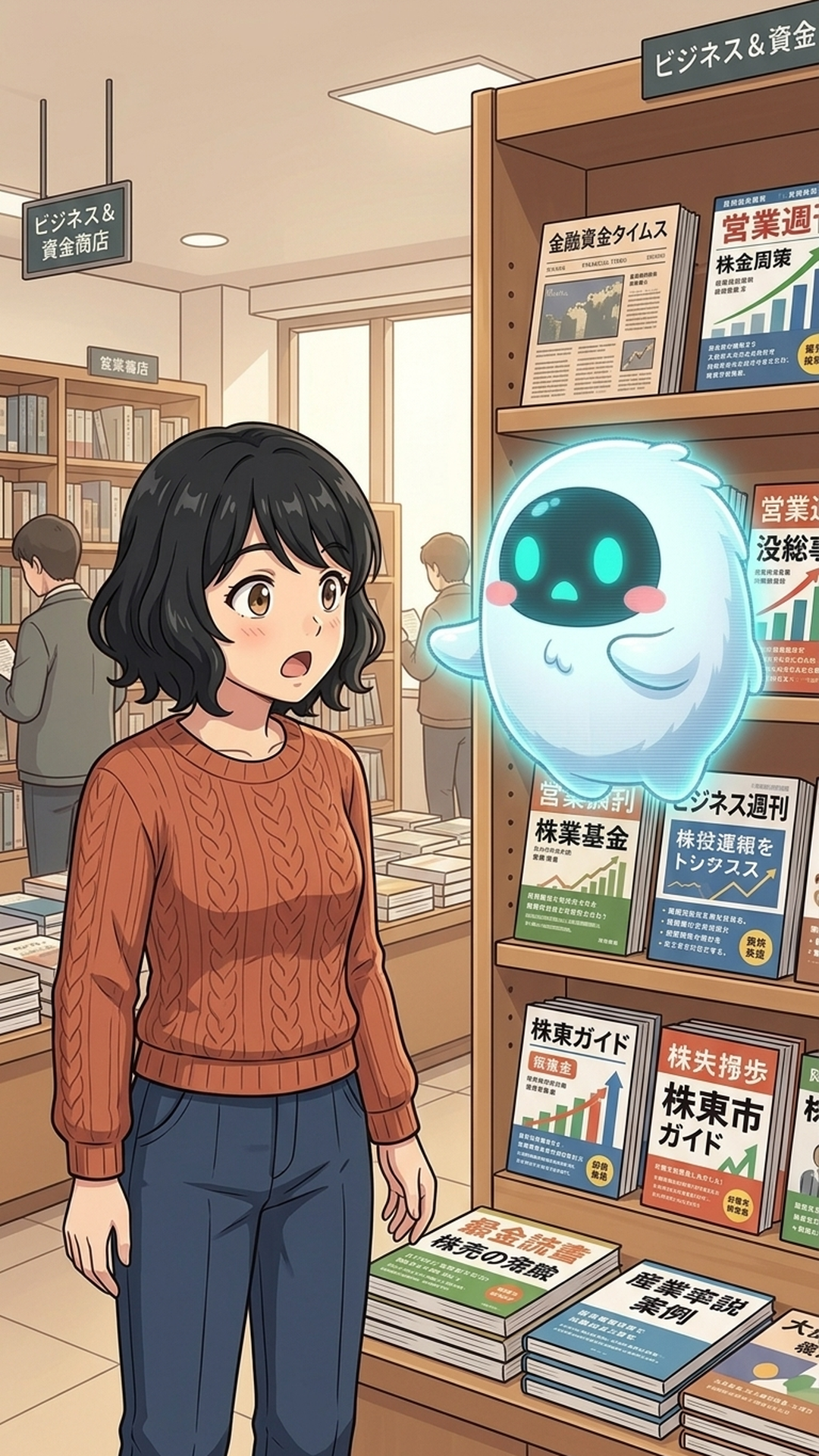 ハルカとAIくん ep16 年金・繰り上げ受給の落とし穴 場面3(一緒に説明)