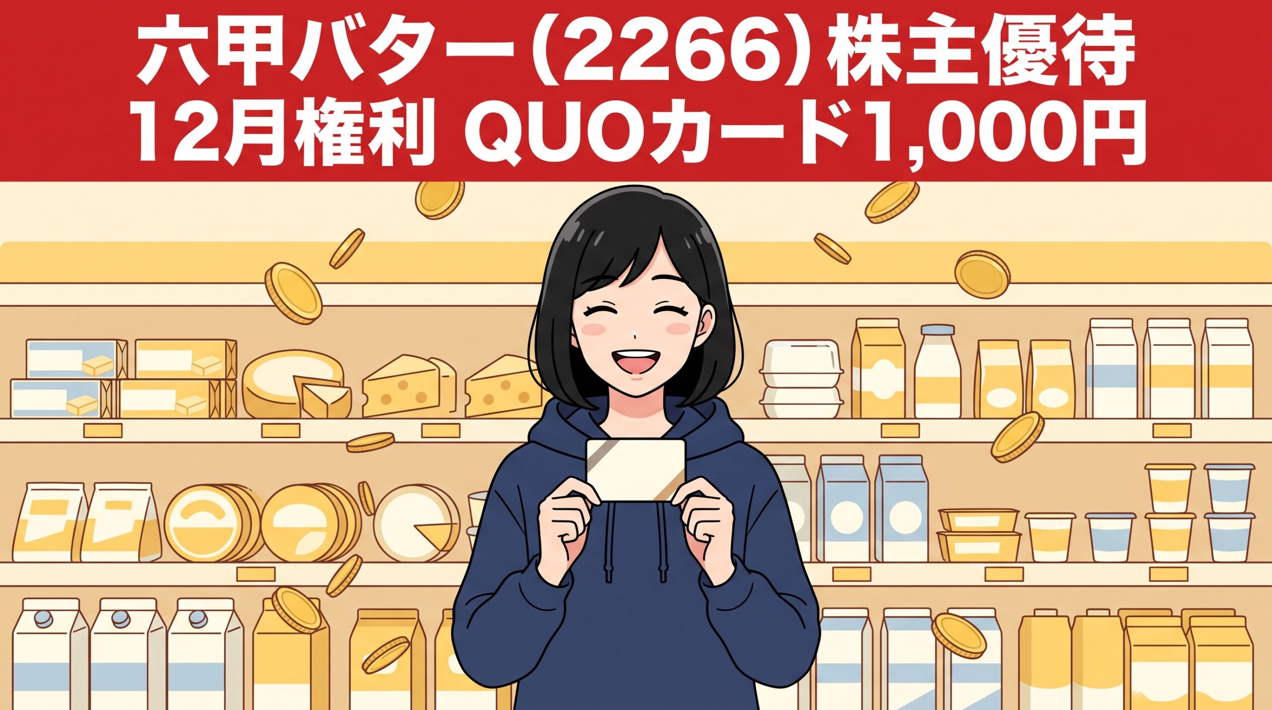 六甲バター株主優待 アイキャッチ