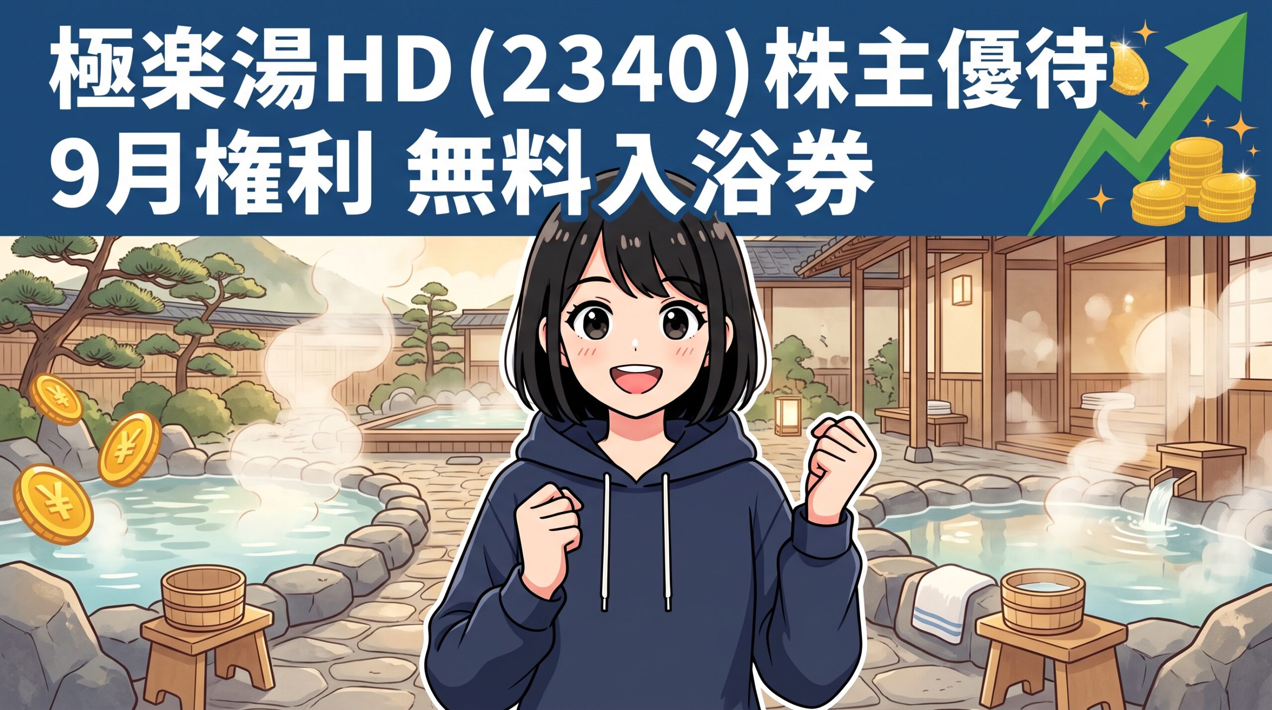 極楽湯HD株主優待 ハルカ