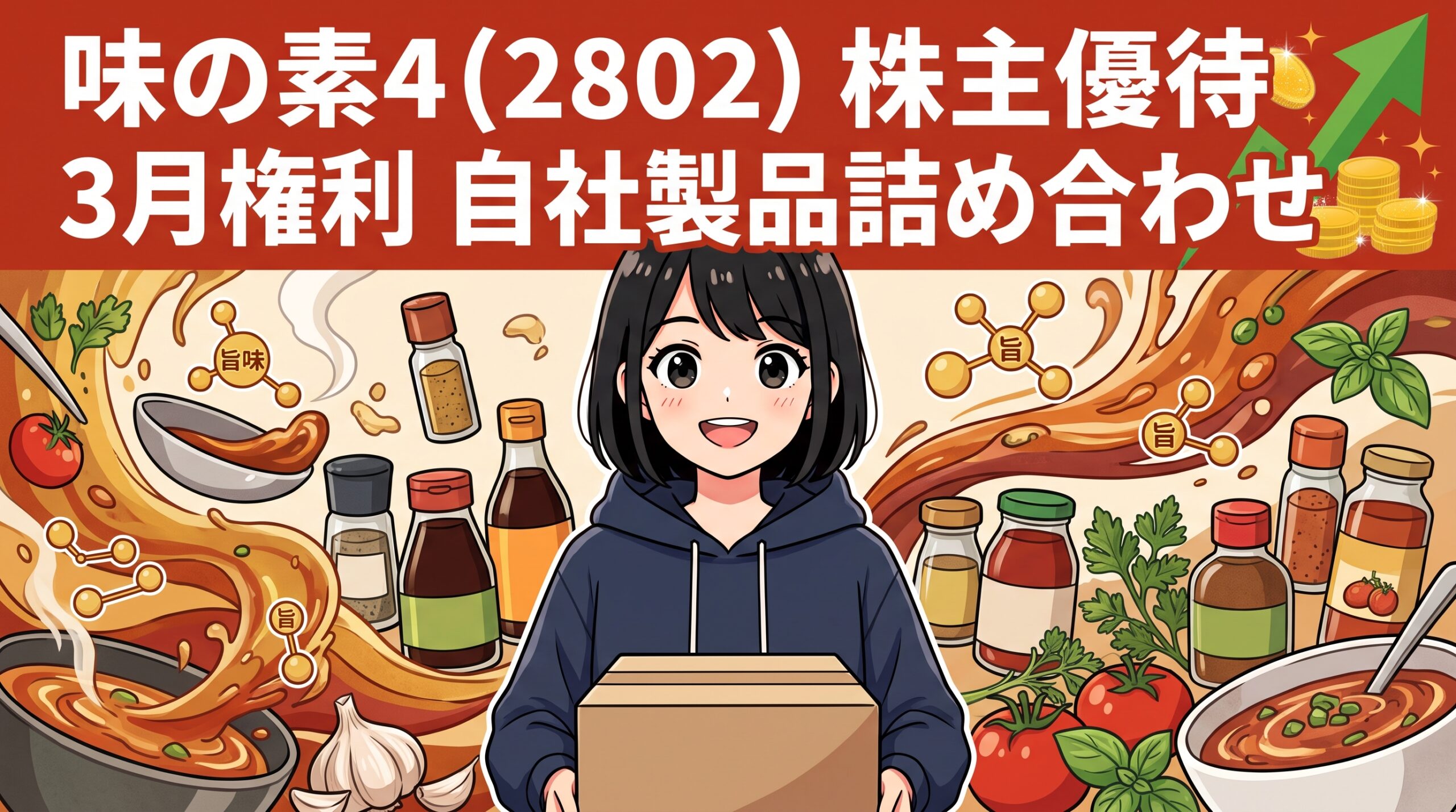 味の素株主優待 ハルカ