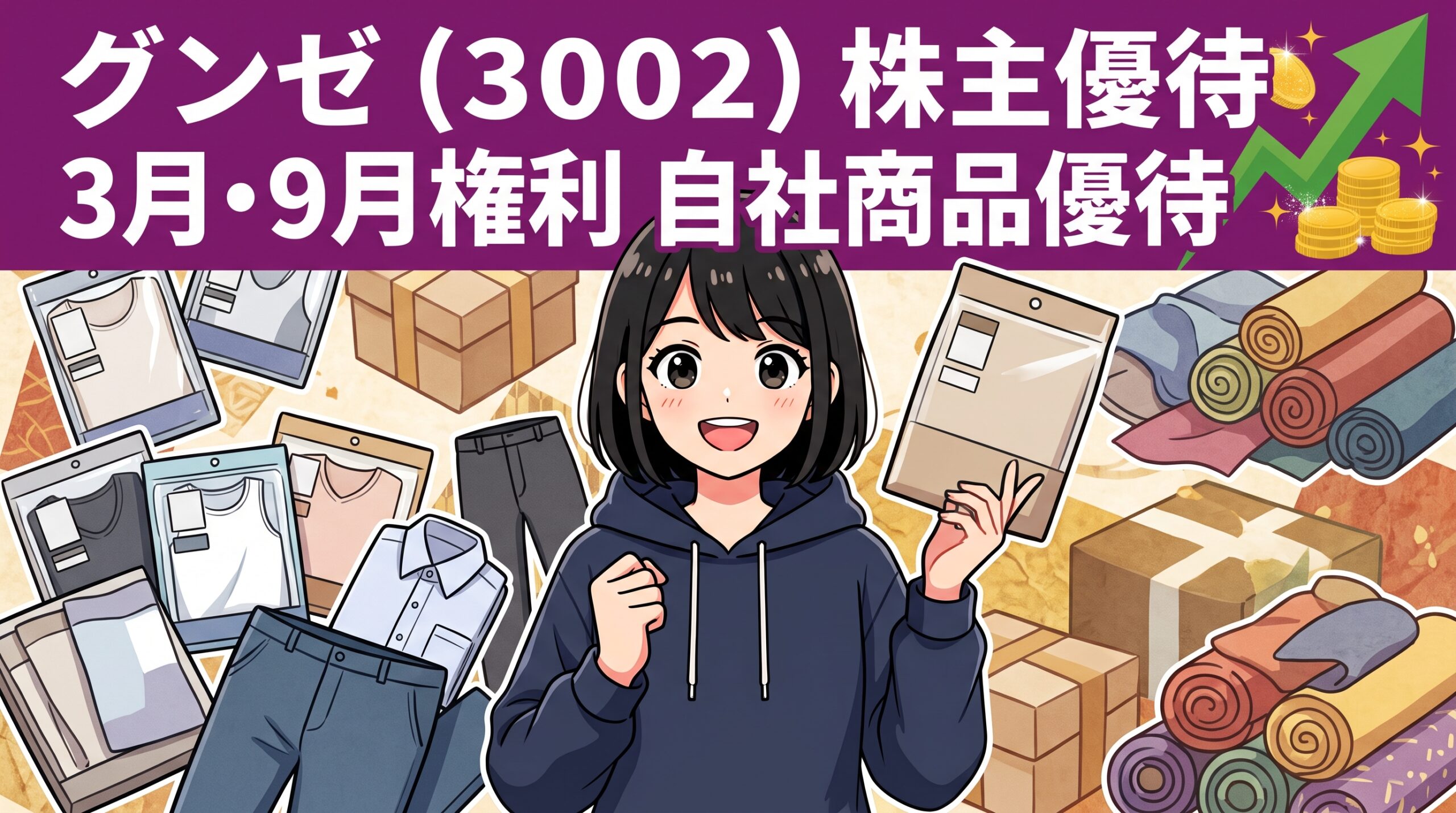グンゼ株主優待 ハルカ