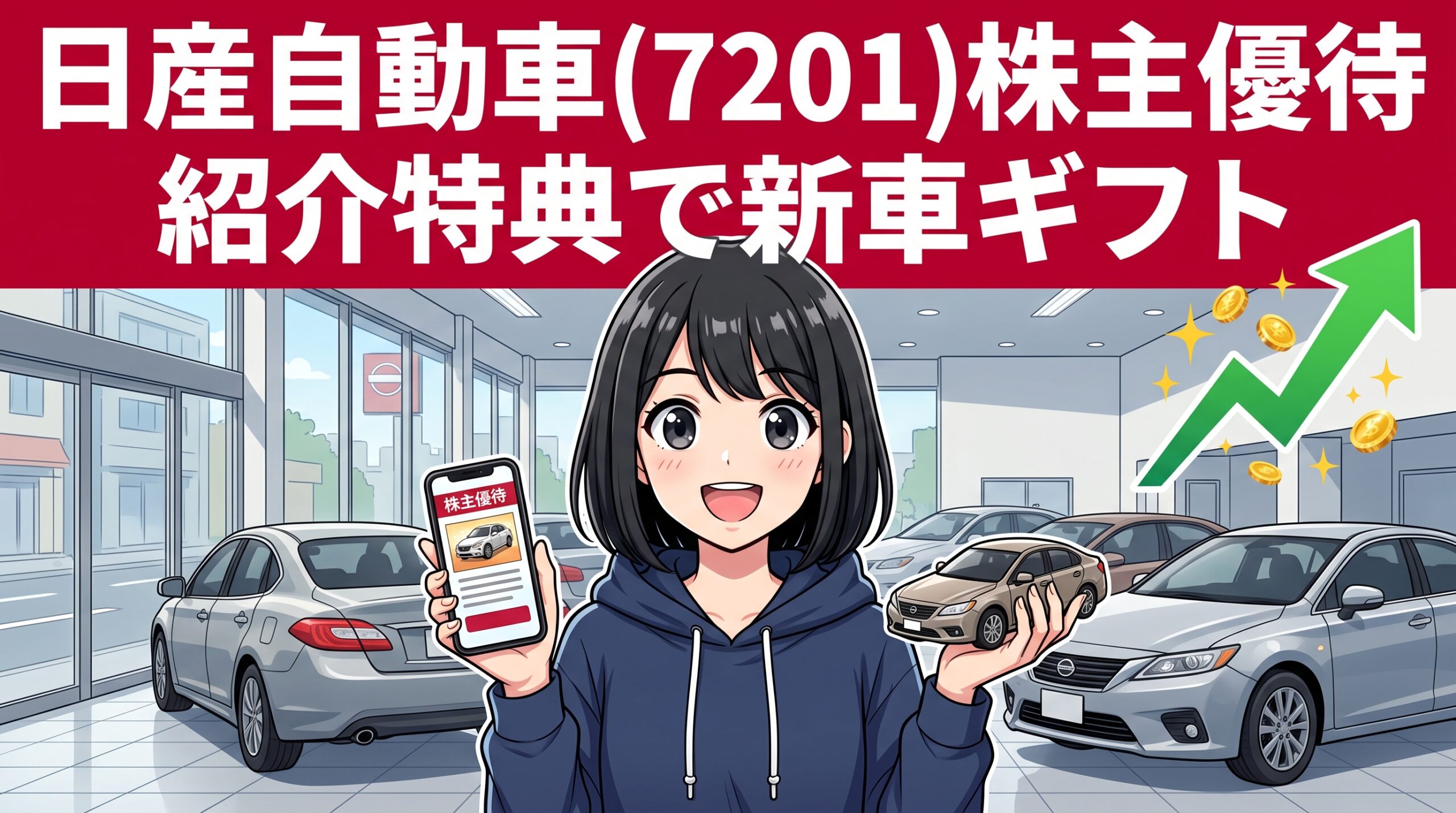 日産自動車株主優待 アイキャッチ