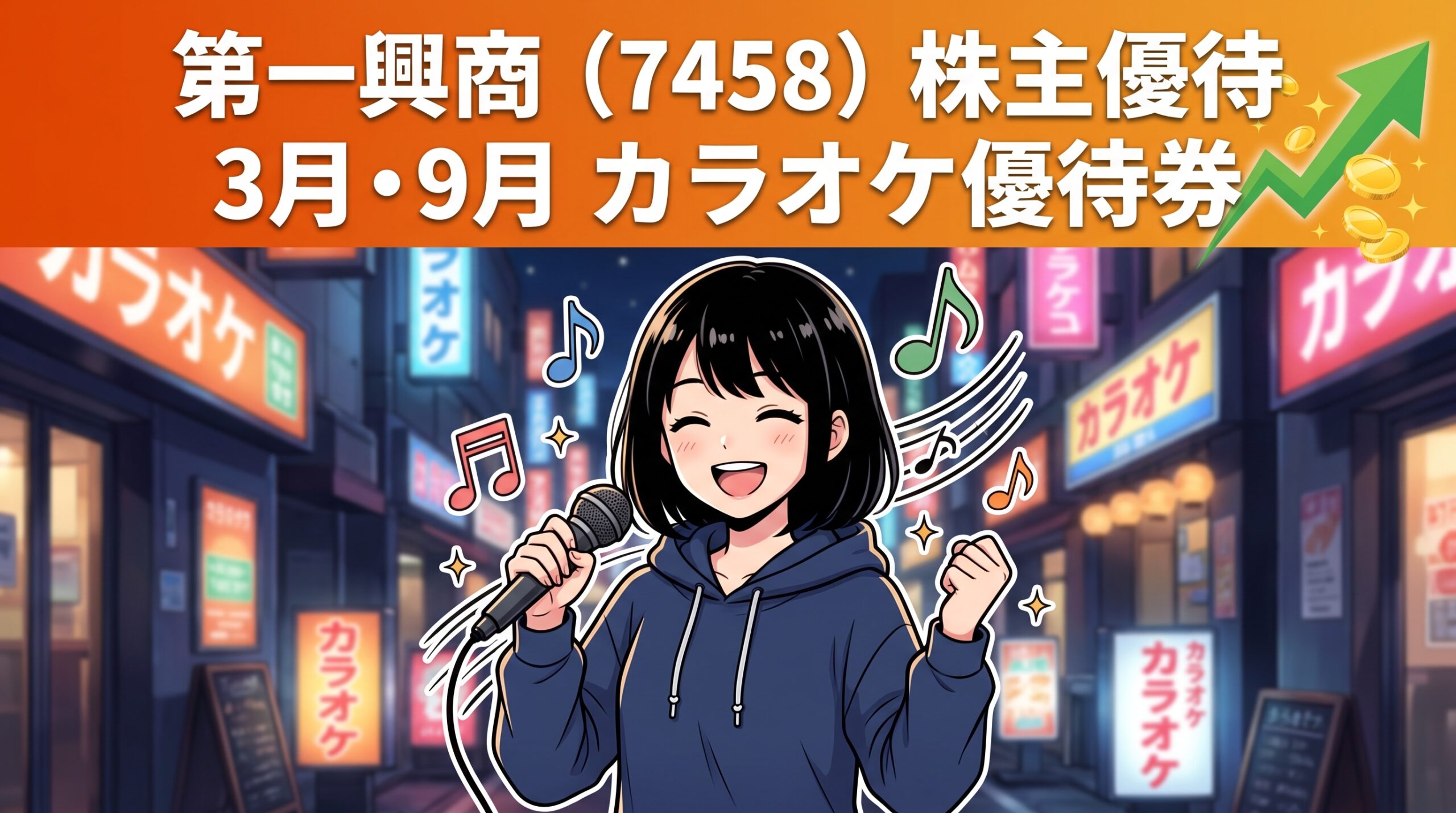 第一興商株主優待 カラオケ優待券