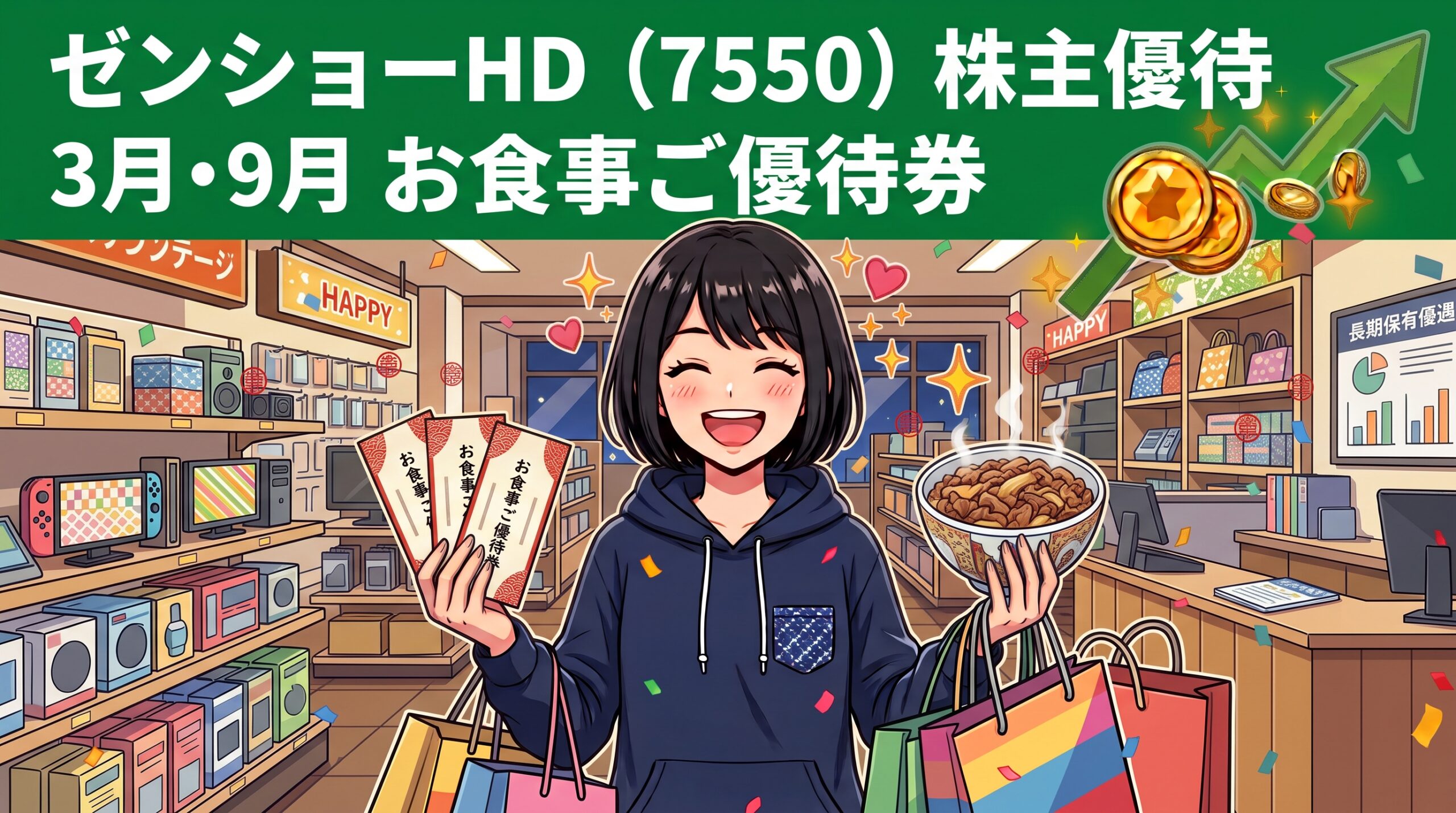 ゼンショーHD株主優待 お食事ご優待券完全ガイド