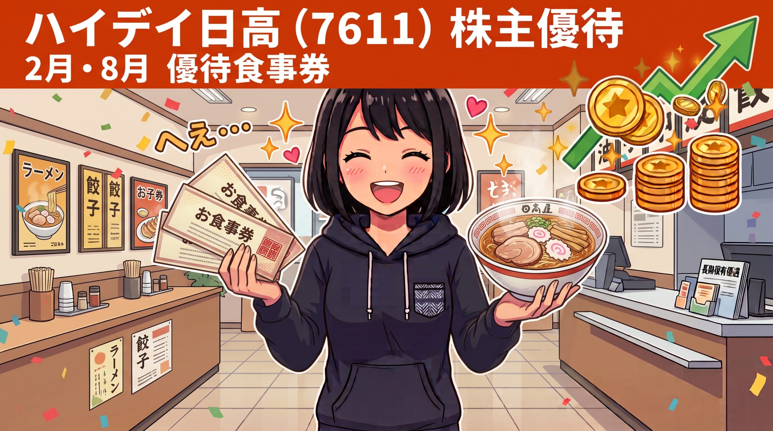 ハイデイ日高株主優待 優待食事券完全ガイド