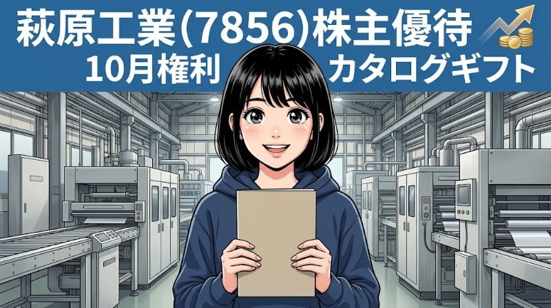萩原工業株主優待7856 10月権利カタログギフト