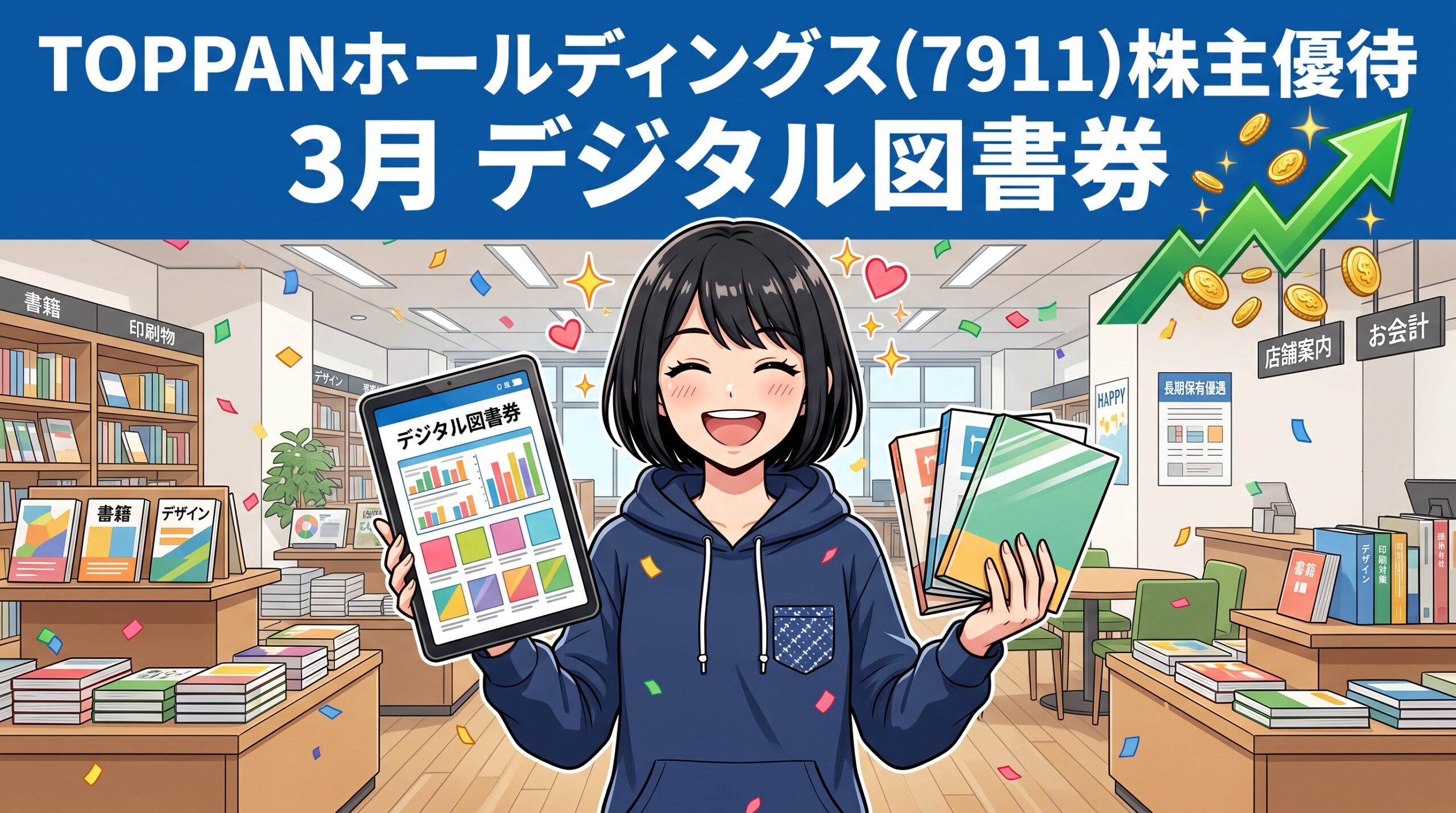 TOPPANホールディングス株主優待 デジタル図書券完全ガイド