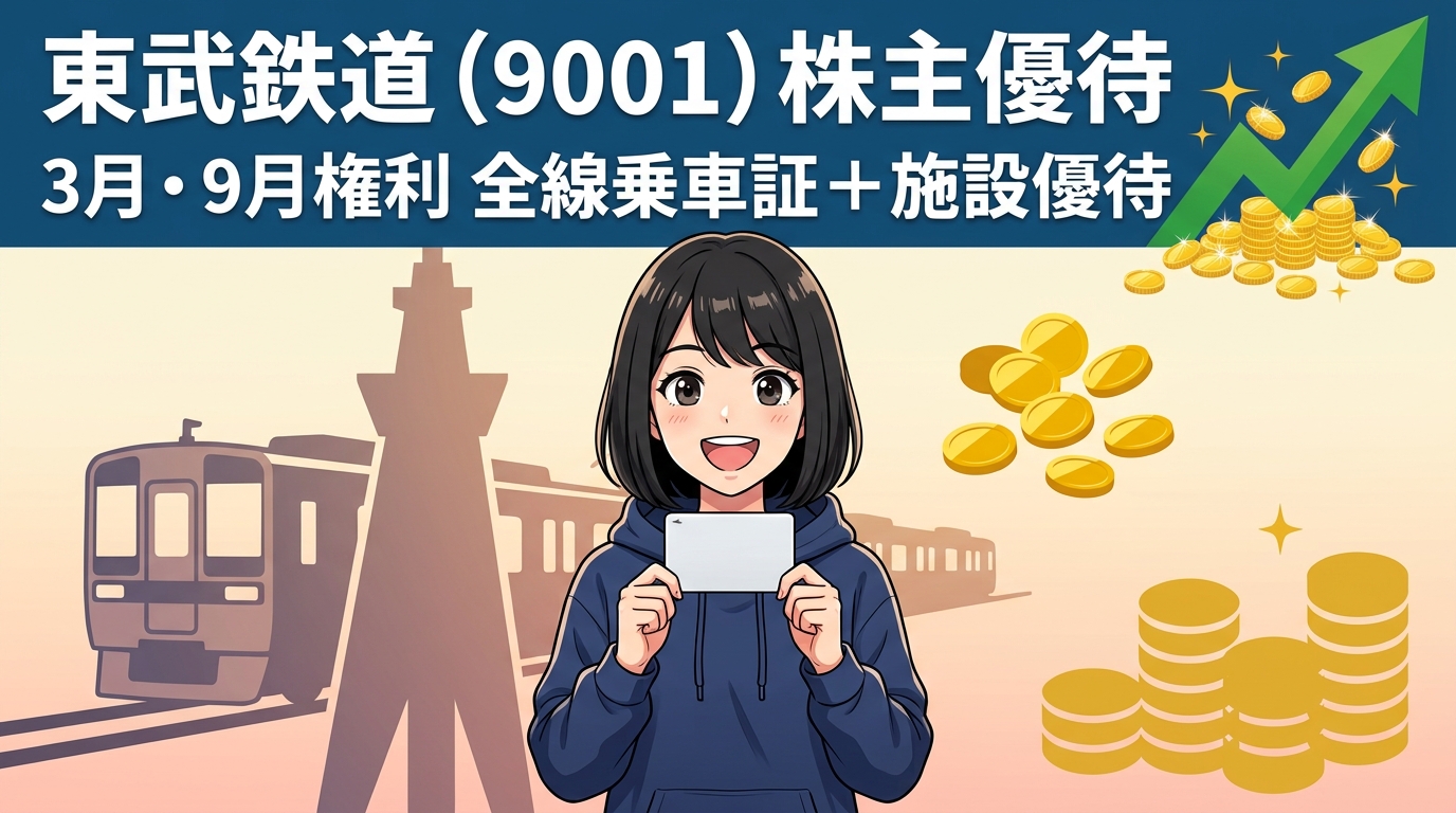 東武鉄道株主優待 ハルカ