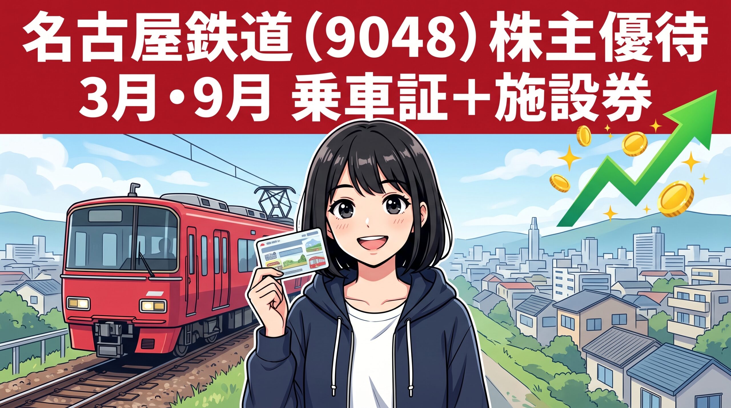名古屋鉄道株主優待 アイキャッチ