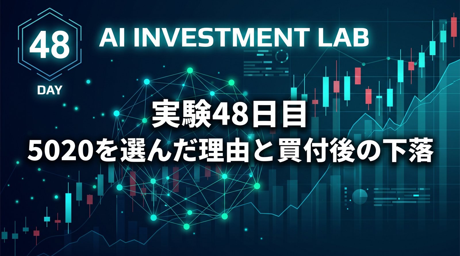 AI投資実験室 実験48日目 5020を選んだ理由と買付後の下落 のイメージ画像